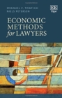 Economic Methods for Lawyers - Book