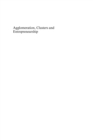 Agglomeration, Clusters and Entrepreneurship : Studies in Regional Economic Development - eBook