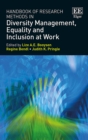 Handbook of Research Methods in Diversity Management, Equality and Inclusion at Work - eBook