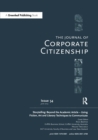 Storytelling: Beyond the Academic Article - Using Fiction, Art and Literary Techniques to Communicate : A special theme issue of The Journal of Corporate Citizenship (Issue 54) - Book