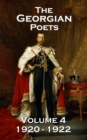 The Georgian Poets : Volume 4. 1920-1922 - eBook