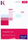 CIMA Managerial Case Study - Study Text - Book