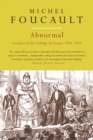Abnormal : Lectures at the College de France, 1974-1975 - eBook