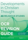 As Developments in Christian Thought : As Religious Studies for OCR - Book