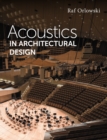Acoustics in Architectural Design - Book