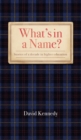 What's in a Name? - Book