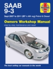 SAAB 9-3 Petrol & Diesel (07 - 11) Haynes Repair Manual : 2007-2011 - Book