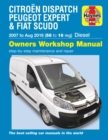 Citroen Dispatch, Peugeot Expert & FIAT Scudo Diesel ('07-Aug '16) 56 to 16 - Book