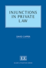 Injunctions in Private Law - eBook