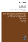 The Ethical Contribution of Organizations to Society - eBook