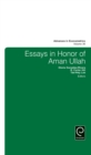 Essays in Honor of Aman Ullah - eBook