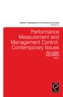 Performance Measurement and Management Control : Contemporary Issues - eBook