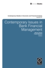 Contemporary Issues in Bank Financial Management - eBook
