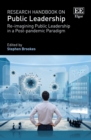 Research Handbook on Public Leadership - eBook