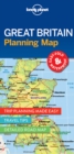 Lonely Planet Great Britain Planning Map - Book