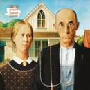 Adult Jigsaw Puzzle Grant Wood: American Gothic : 1000-piece Jigsaw Puzzles - Book