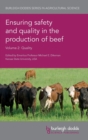 Ensuring Safety and Quality in the Production of Beef Volume 2 : Quality - Book