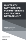 University Partnerships for Pre-service and Teacher Development - Book