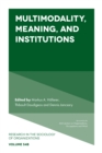 Multimodality, Meaning, and Institutions - Book