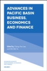 Advances in Pacific Basin Business, Economics and Finance - eBook