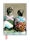 Japanese Dancers Wearing Traditional Kimonos (Foiled Journal) - Book
