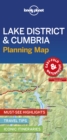 Lonely Planet Lake District & Cumbria Planning Map - Book