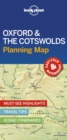 Lonely Planet Oxford & the Cotswolds Planning Map - Book