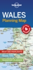 Lonely Planet Wales Planning Map - Book