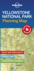 Lonely Planet Yellowstone National Park Planning Map - Book