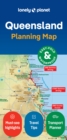 Lonely Planet Queensland Planning Map - Book