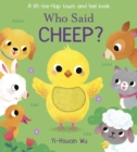 Who Said Cheep? - Book