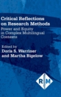 Critical Reflections on Research Methods : Power and Equity in Complex Multilingual Contexts - Book