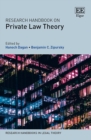 Research Handbook on Private Law Theory - eBook