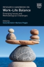 Research Handbook on Work-Life Balance : Emerging Issues and Methodological Challenges - eBook