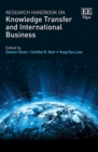 Research Handbook on Knowledge Transfer and International Business - eBook