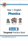 KS1 English Year 1 Phonics Targeted Practice Book - Book 3 - Book