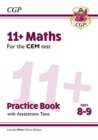 11+ CEM Maths Practice Book & Assessment Tests - Ages 8-9 (with Online Edition) - Book