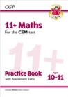 11+ CEM Maths Practice Book & Assessment Tests - Ages 10-11 (with Online Edition) - Book
