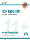 11+ GL English Practice Book & Assessment Tests - Ages 8-9 (with Online Edition) - Book