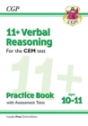 11+ CEM Verbal Reasoning Practice Book & Assessment Tests - Ages 10-11 (with Online Edition) - Book