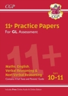 11+ GL Practice Papers Mixed Pack - Ages 10-11 (with Parents' Guide & Online Edition): for the 2024 exams - Book
