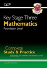 New KS3 Maths Complete Revision & Practice – Foundation (includes Online Edition, Videos & Quizzes) - Book
