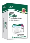 GCSE Maths AQA Revision Question Cards - Foundation - Book