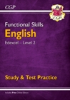Functional Skills English: Edexcel Level 2 - Study & Test Practice - Book