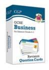 GCSE Business Edexcel Revision Question Cards: for the 2024 and 2025 exams - Book