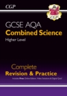 GCSE Combined Science AQA Higher Complete Revision & Practice w/ Online Ed, Videos & Quizzes: for the 2024 and 2025 exams - Book