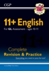 11+ GL English Complete Revision and Practice - Ages 10-11 (with Online Edition): for the 2024 exams - Book