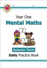 KS1 Mental Maths Year 1 Daily Practice Book: Autumn Term - Book