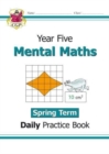 KS2 Mental Maths Year 5 Daily Practice Book: Spring Term - Book