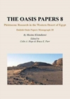 The Oasis Papers 8 : Pleistocene Research in the Western Desert of Egypt - Book